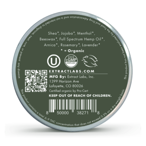 Organic CBD Muscle Cream – 2000mg Targeted Relief Formula