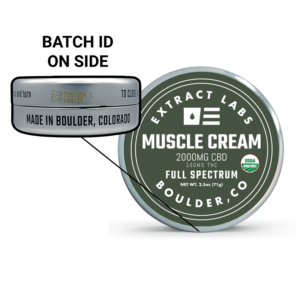 Organic CBD Muscle Cream – 2000mg Targeted Relief Formula