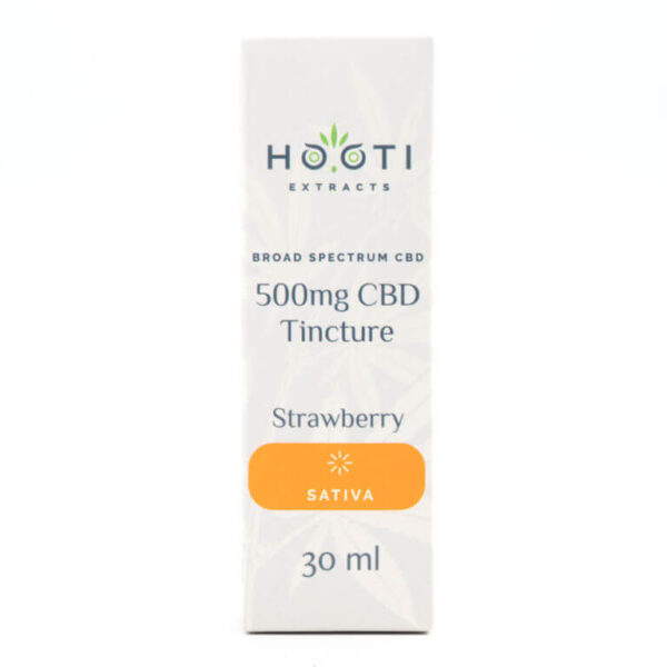 500mg Sativa CBD Tinctures (Hooti Extracts) - Image 3