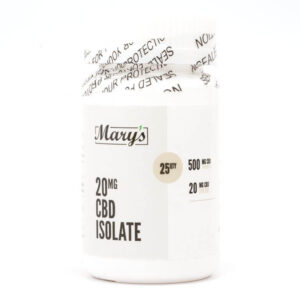 Marys 20mg CBD Isolate Capsules