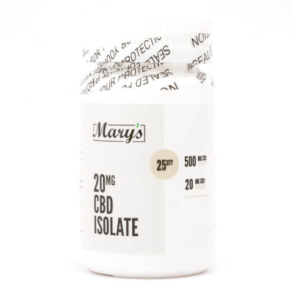 Marys 20mg CBD Isolate Capsules