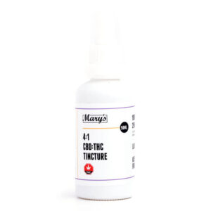 4:1 CBD:THC Tincture (Mary’s Edibles)