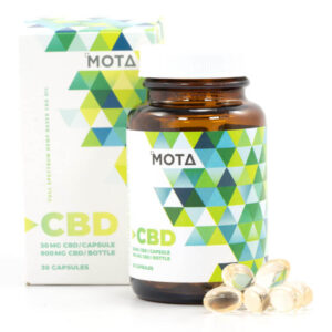 30mg CBD Capsules by Mota – Full Spectrum CBD Capsules