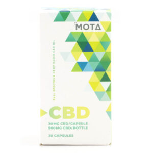 30mg CBD Capsules by Mota – Full Spectrum CBD Capsules