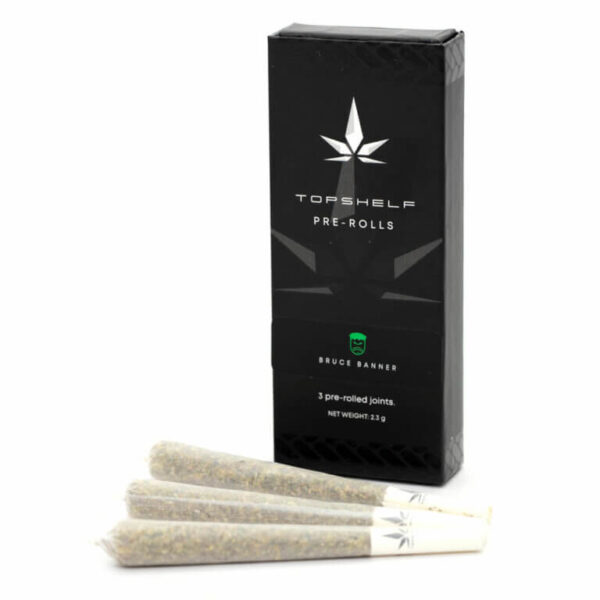 Top Shelf-Pre-Rolls-Bruce-Banner
