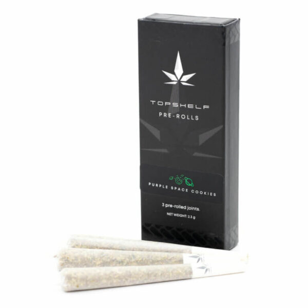 Top Shelf-Pre-Rolls-Purple-Space-Cookies