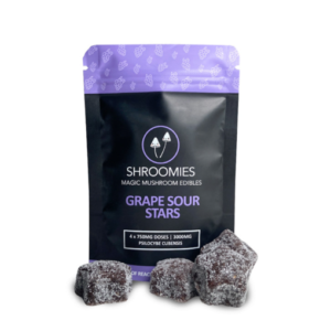Buy Grape Sour Stars Shroomies Gummies (3000mg)