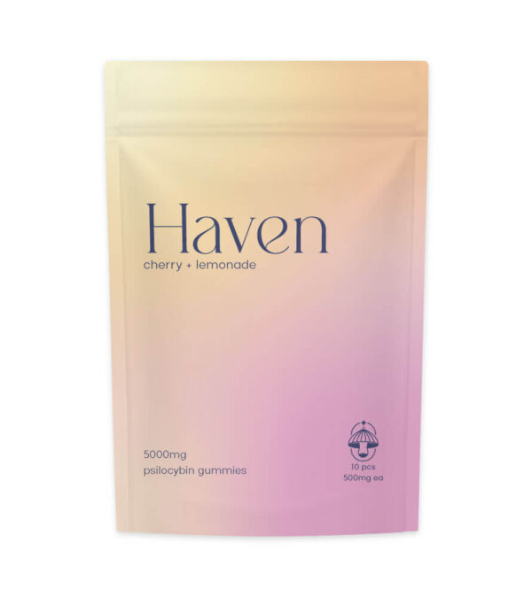 buy Haven Cherry + Lemonade Psilocybin Gummies (5000mg)