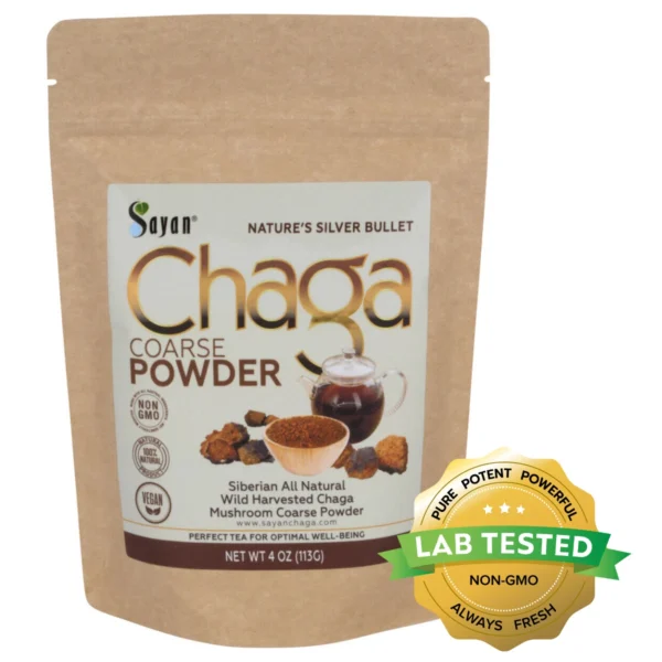 bjuy Chaga Coarse Mushroom Powder Pure Tea