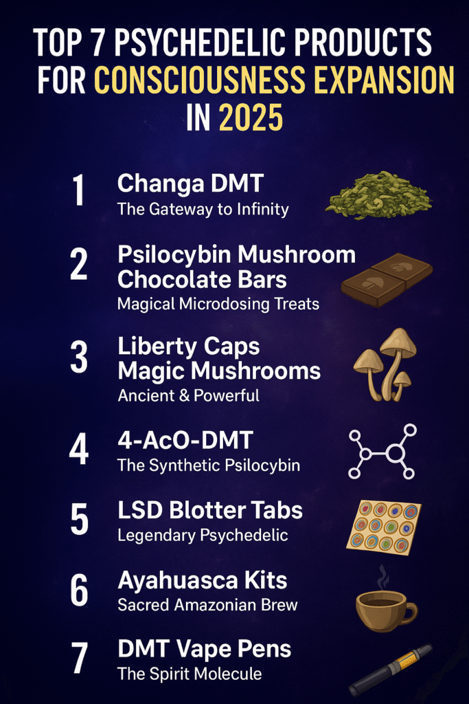 Top 7 Psychedelic Products 2025