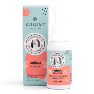 250mg CBD Salmon Dog Tincture (Natuur) | Herb Approach