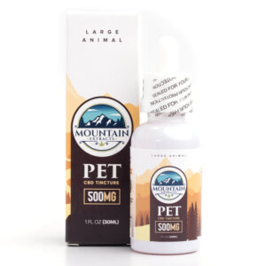 500mg CBD Pet Tincture (Mountain Extracts) | Herb Approach