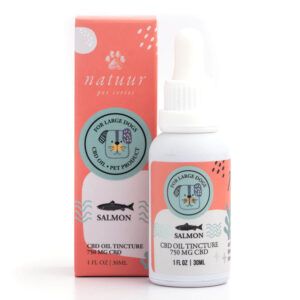 750mg CBD Salmon Dog Tincture (Natuur) | Herb Approach