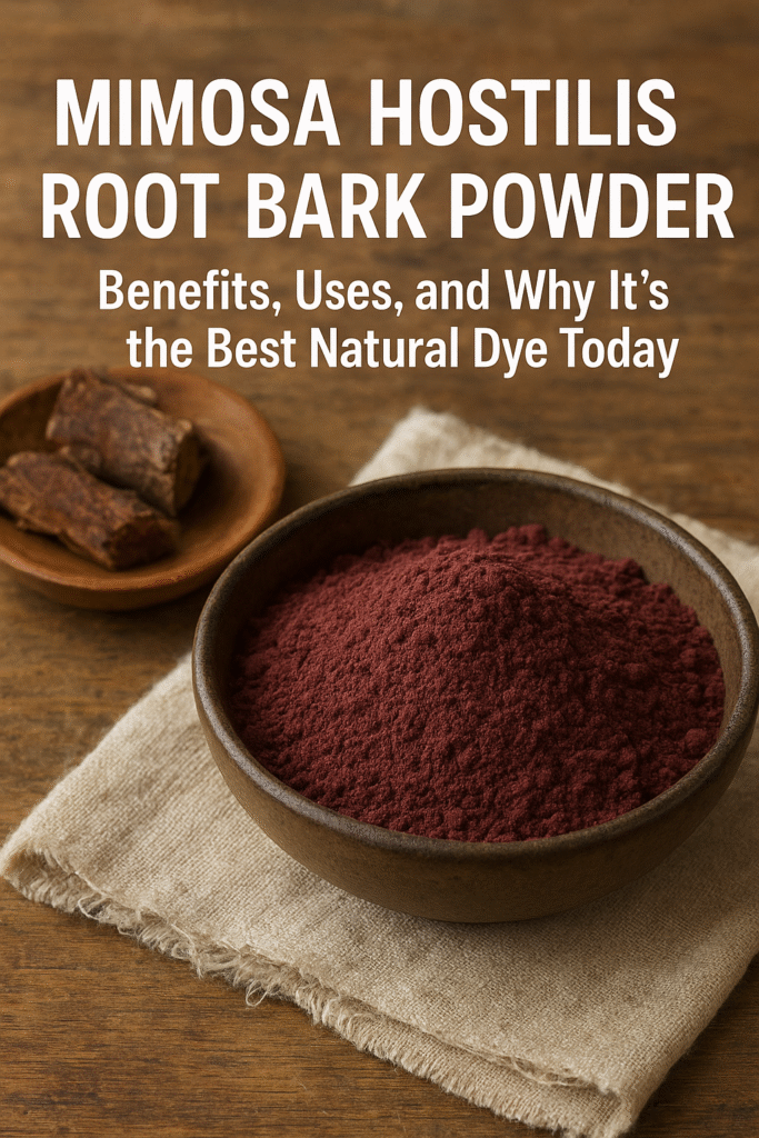 Mimosa Hostilis Root Bark Powder – MHRB: Benefits, Uses, and Why It’s the Best Natural Dye Today #2