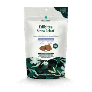 Stress Releaf CBD Edibites For Dogs – Peanut Butter