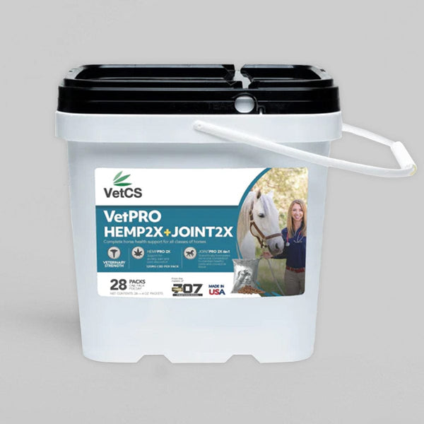 VetPro Hemp 2X+ Joint2X Horse Pellets