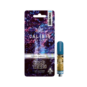 1g Calibis Farms Cold Terps Vape Cartridge - Banana Punch 79%