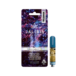 1g Calibis Farms Cold Terps Vape Cartridge - Pink Champagne 78%