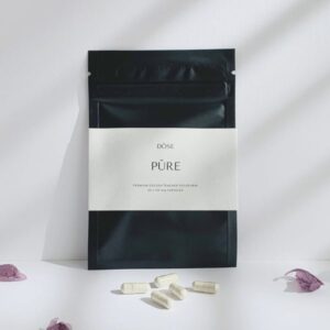 Dose PURE Golden Teacher Microdose Psilocybin Capsules (25 or 60 Capsules)