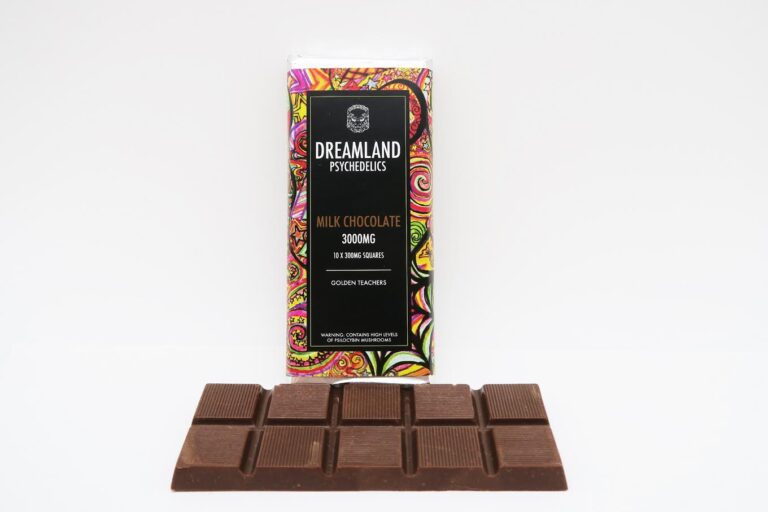 Dreamland Psychedelics Mushroom Chocolate Bar